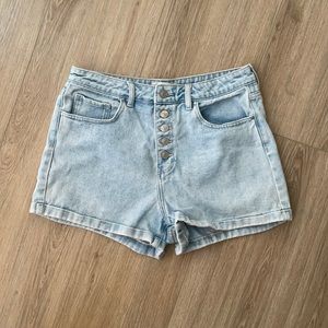 Pacsun Denim Mom Shorts